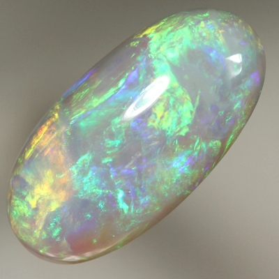 SOLID SEMI BLACK OPAL Bright rolling flashes